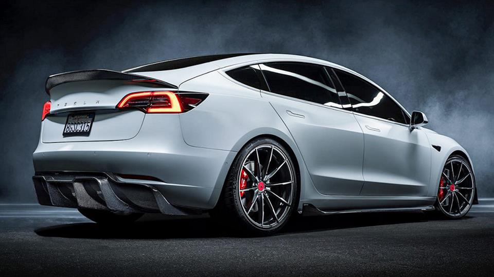 پکیج تیونینگ Vorsteiner  برای تسلا مدل 3 